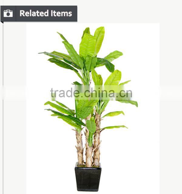 Artistic products decorative banana tree artificial banana tree