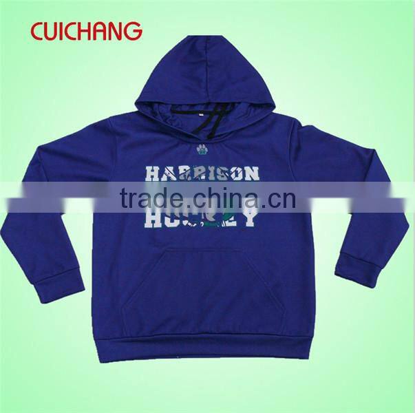wholesale heat transfer/silk screen print polyester/cotton custom design fashion hoodies LMWY-072