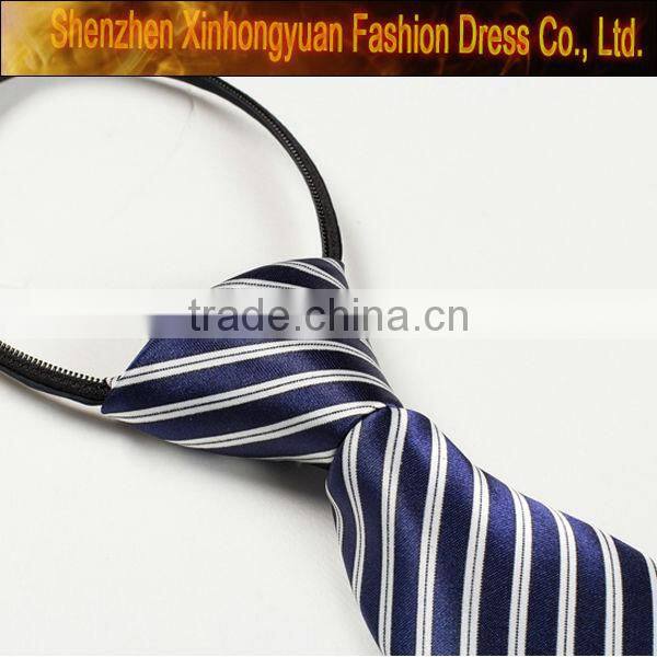 custom fashion silky polyester women's necktie