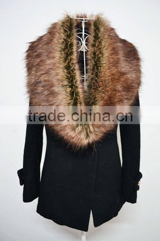 winter top sale and fashion warm lady faux fur decorative fake collar scarf