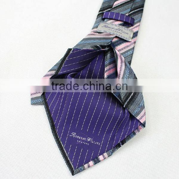 HD-7T68 Fashionable handmade Silk woven 7 fold neck tie OEM available
