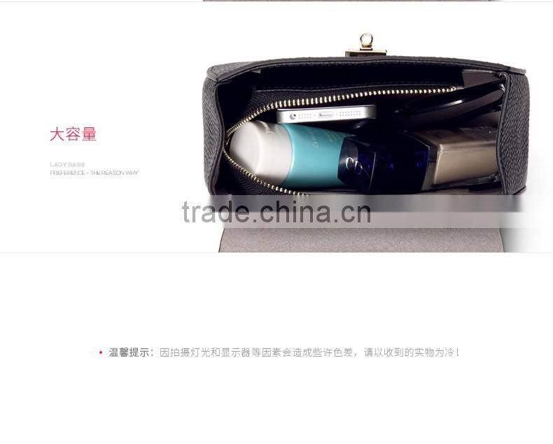 2016 new ladies fashion leather bag