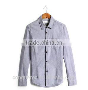 tailor made men's business shirt, bespoke shirt, anti wrinkle shirt BSRT0024