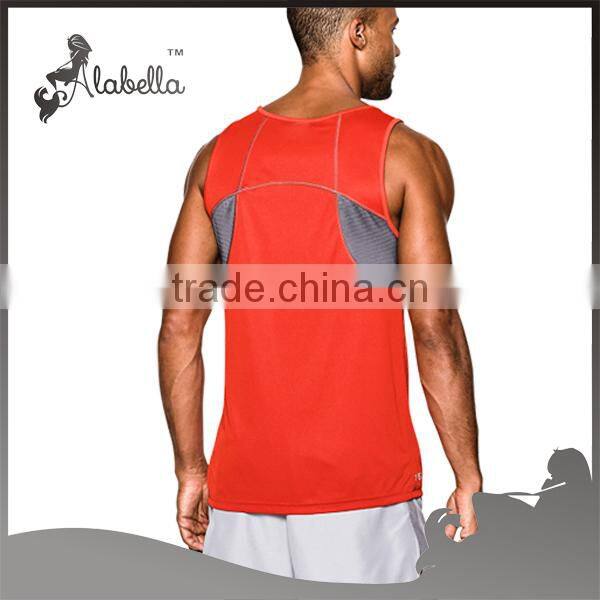 2015 New design men gym tank top