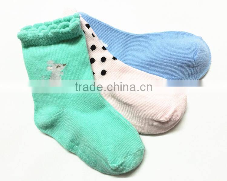 Hot sale fashion great lovely design warmly material baby sock