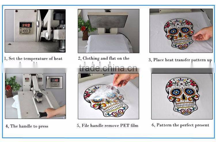 Hot Sale High Quality Wholesale Plastisol Heat Transfer Paper Sticker For Clothing