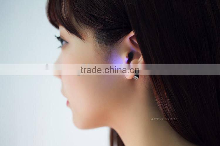 Wholesale Crystal Lighting LED Ear Stud new ear nail