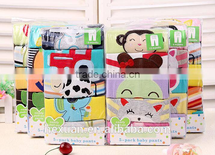 5 pairs/gift box,Carters Baby PP pants ,Carters Newborn 3M -24M kids,toddlers pants cartoon,infant baby boys girls trousers,