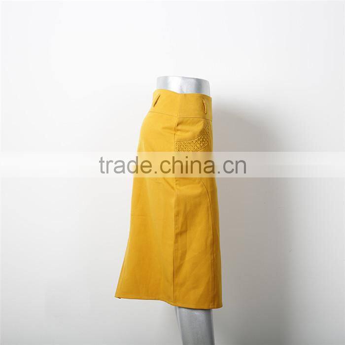 new design high waist narrow ladies fashion short skirt