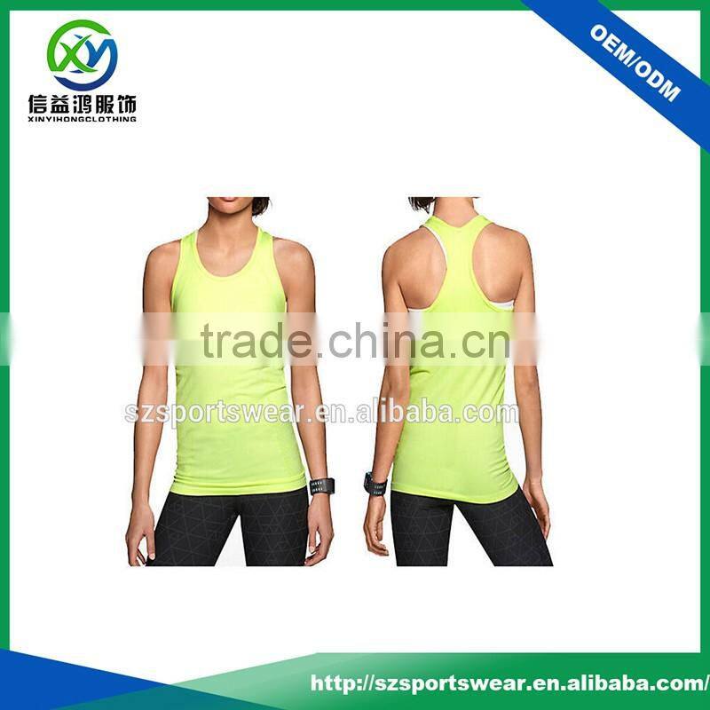 New Design Loose Fit Wholesale Fashion Sport Tank Top for women