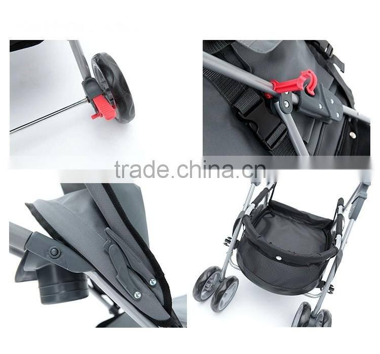 Redhill 4 Wheels Foldable Pet Dog Trolley strollers