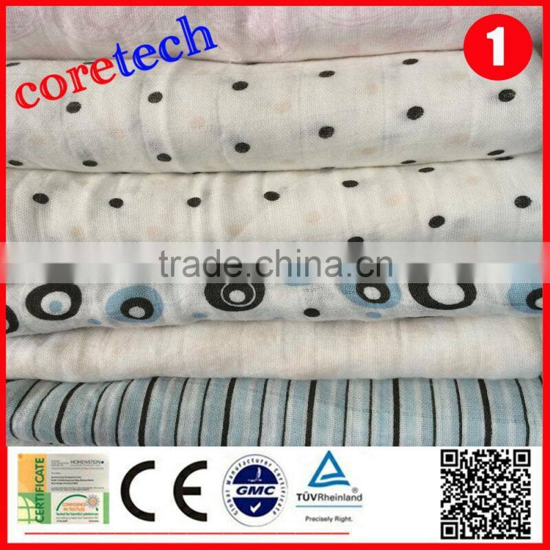 Hot sale soft baby swaddle blanket factory