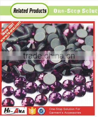 hi-ana rhinestone1 Custom made print logo Beautiful iron on rhinestone