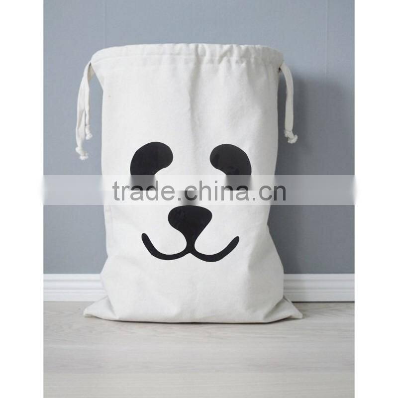 Cute Baby Toys Storage Canvas Bags Batman Bear Pattern Laundry Blanket Storage Bag Cute Wall Pocket Organizer