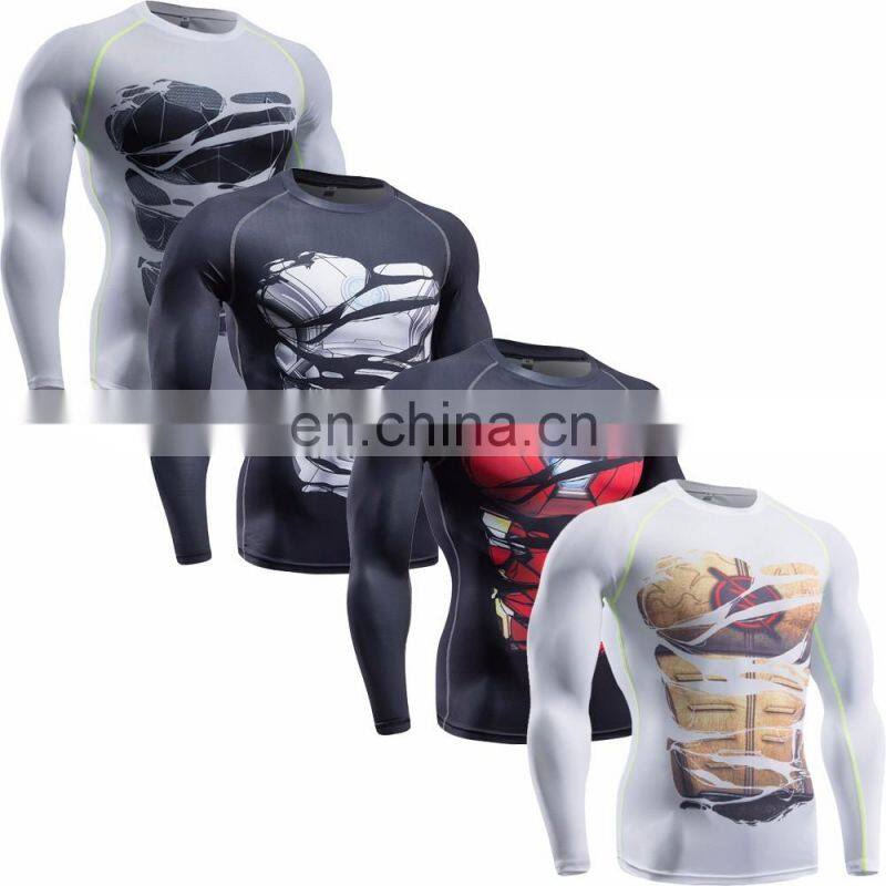 Wholesale latest design compression running wear for men