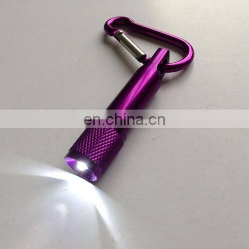 Hot selling top quality Novelty aluminium led carabiner for climbing
