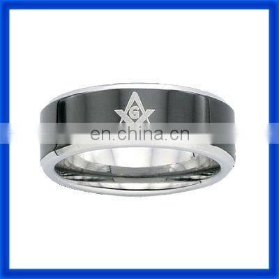 Factory direct sale masonic ring/316 stainless steel masonic jewelry