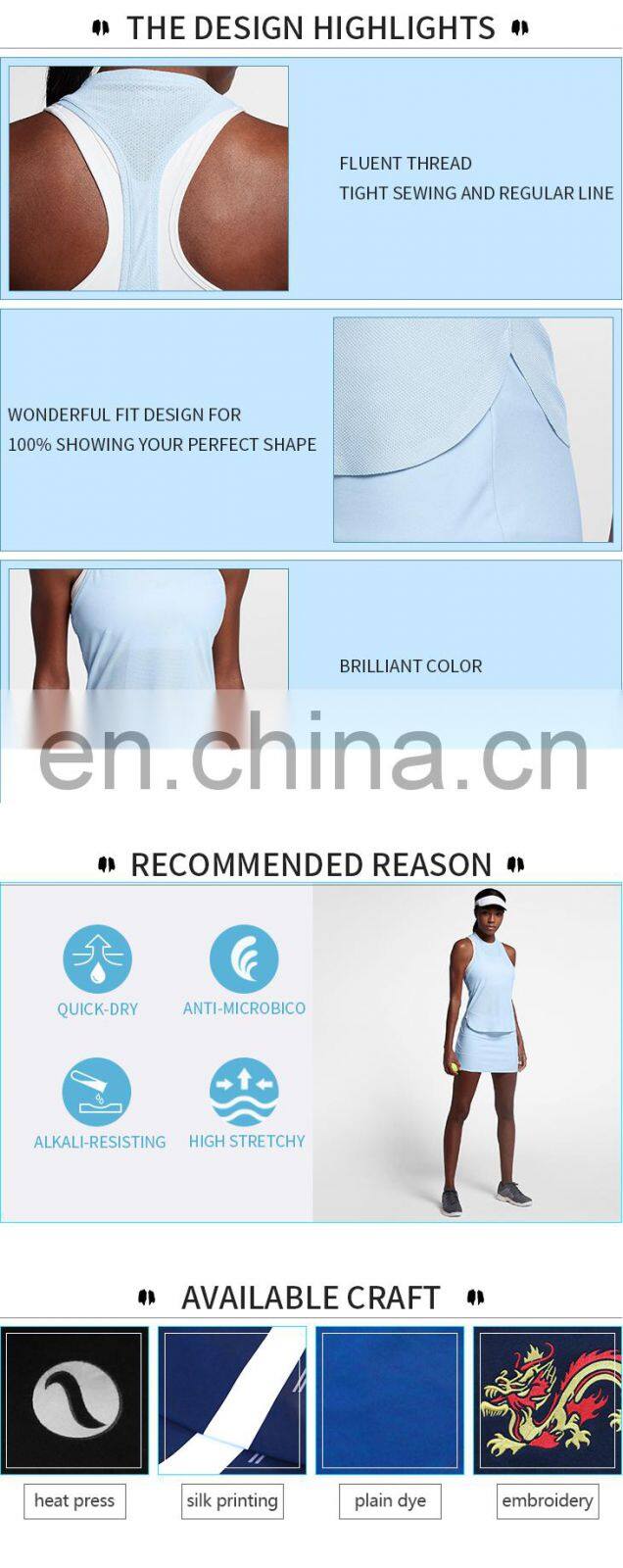 yoga vest cotton sports design your own stringer tank top