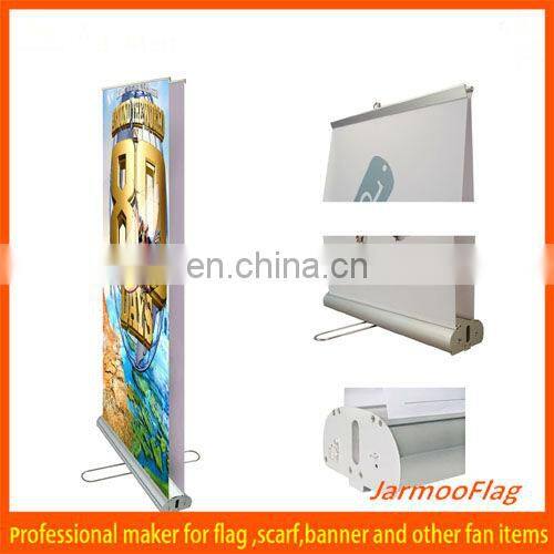aluminum retractable L banner stand