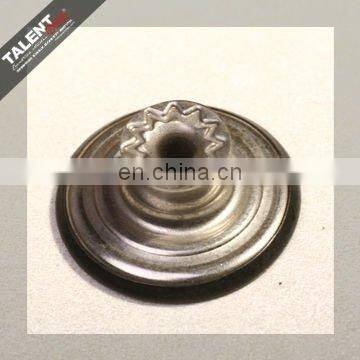 custom private brand name logo metal jeans wear anti-brass buttons