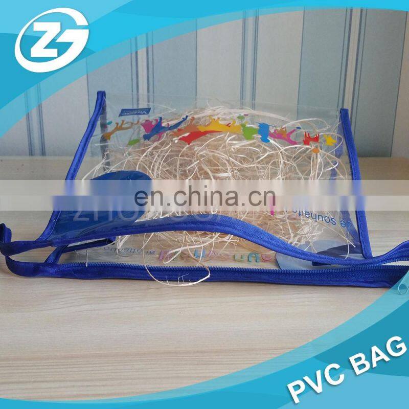 Transparent Customized Print Cosmetic Bag with Logo