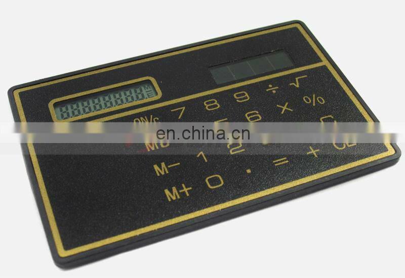 Solar Power 3mm Slim Full Function Emergency Calculator