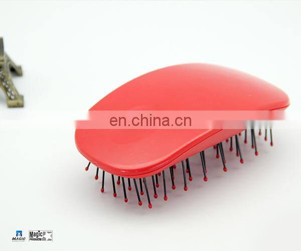 Colorful Comb Pin Brush Plastic Hair Brush