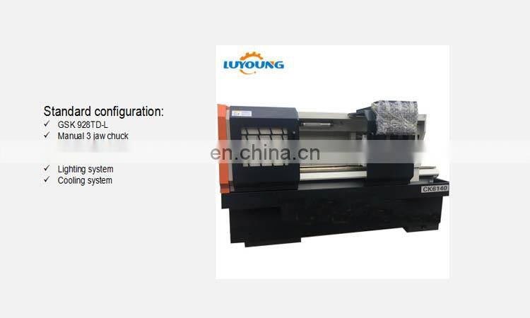 CK6140 company factory price specification horizontal cnc lathe machine