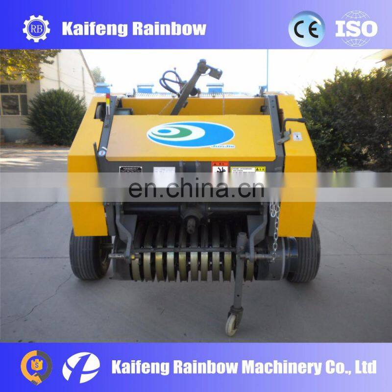 Automatic high efficiency straw bundle wrapping machine