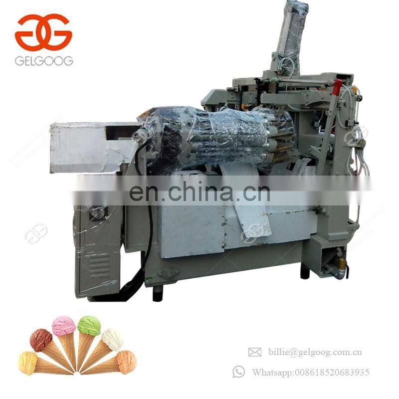 Automatic Industrial Ice Cream Snow Cone Processing Machine Production Line Sugar Cone Making Machinery