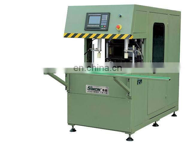 pvc upvc window and door profiles cnc window corner cleaning machine
