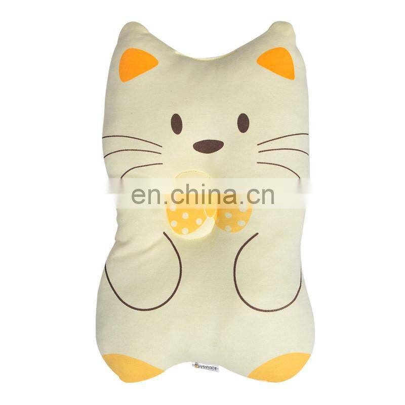 Cat Wholesale 100% Cotton Sleep Positioner Newborn Infant baby nursing pillow