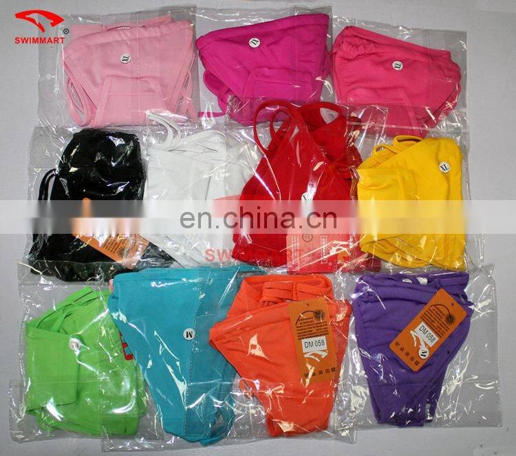 cheaper Swimwear for women swimsuit swimsuits Sexy Bikini for women Beach clothing Hotsale solid string bikini two piece