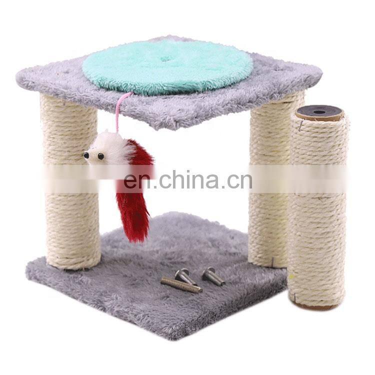 Hongqiang High Quality Cat Scratcher Wholesale Pet Tower