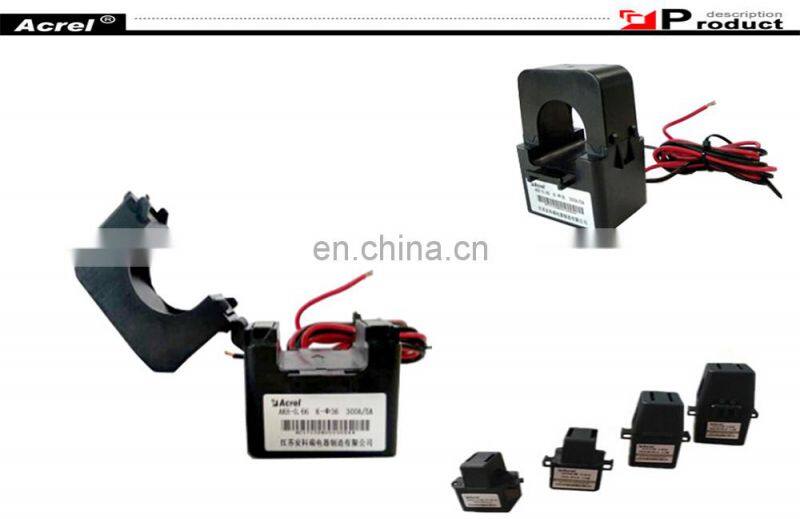 CE Rohs Split core current transformers 5A 0-20mA Class 0.5 wound clamp on transducer for Power quality monitoring