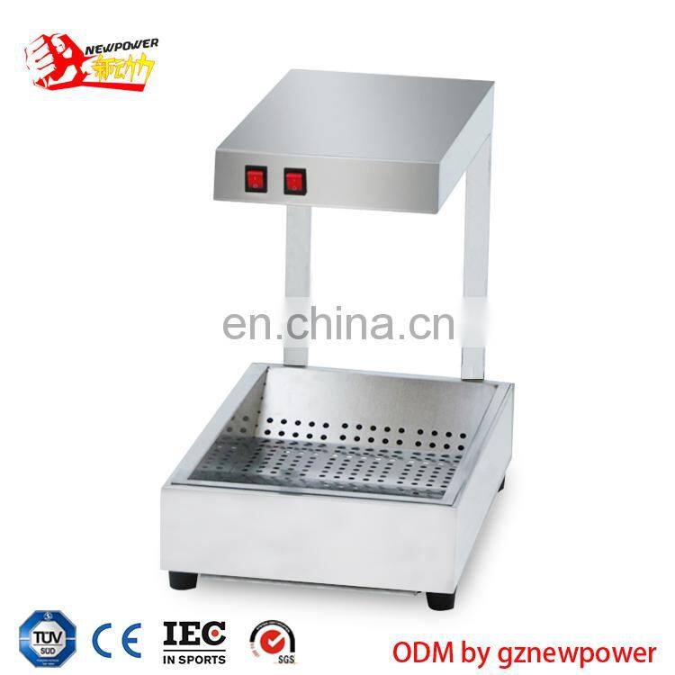 hot sale snacks machine churro warmer churros display warmer French fries warmer prices