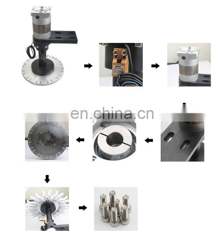 Engraving machine automatic tool changer cnc spindle motor cutter disc and tool changer
