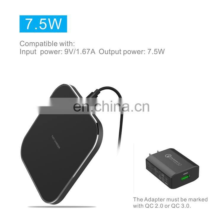 QI Standard Safety Wireless Charging Charger Mini Charger for Mobile Phone