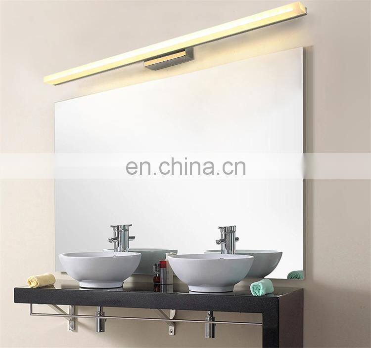 Hot sale modern minimalist LED mirror vanity light for bathroom hotel