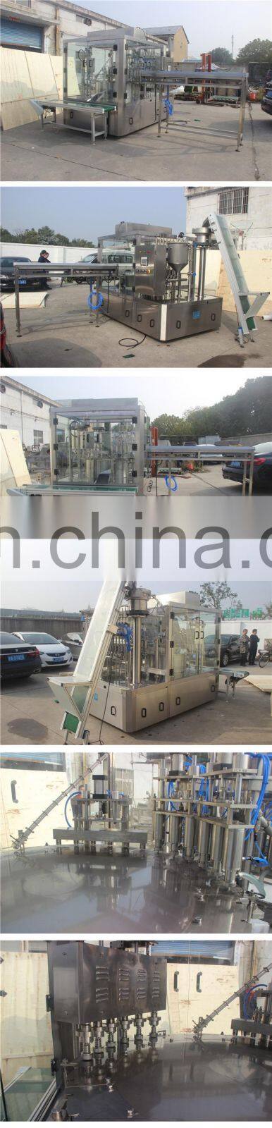 Juice doypack with spout filling packaging machine stand up pouch filling machine