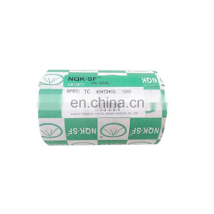 NQK SF TC 40x72x10 NBR o rings oil seals