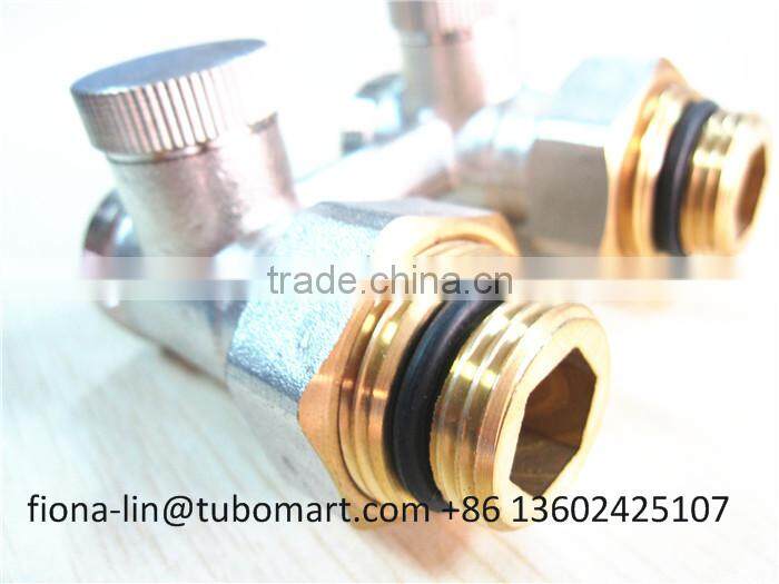 thermostatic radiator control valve for manifold radiator valve