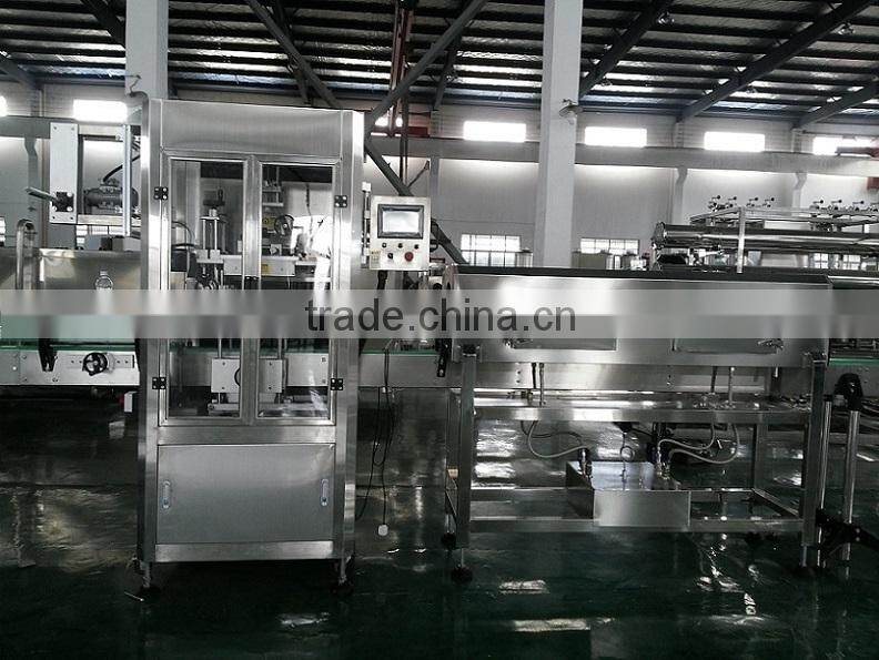 auto sleeve and steam shrink label machine