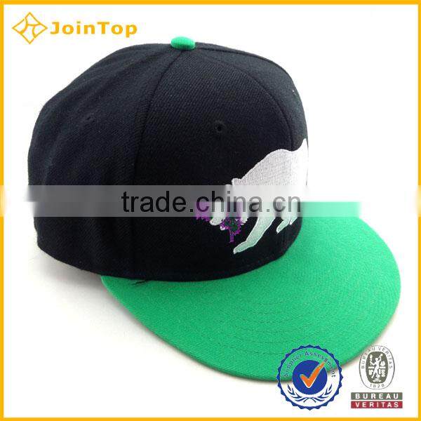 custom flat bill snap back hat