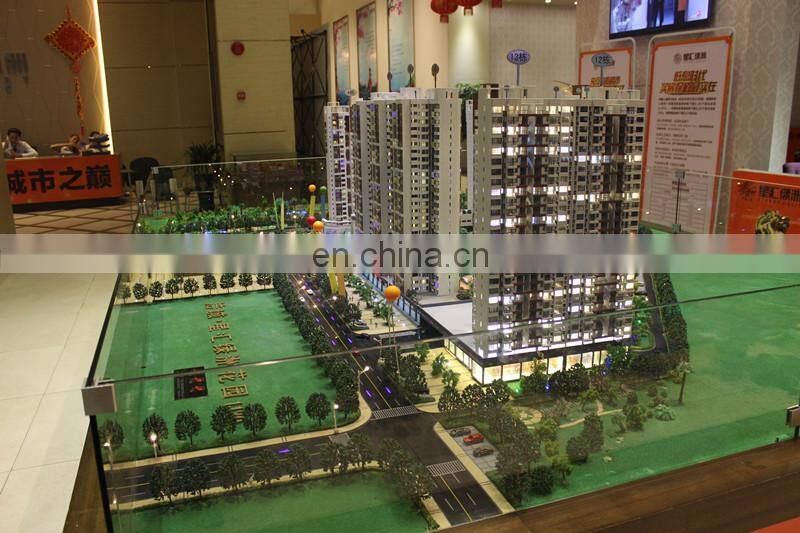 Nice scale 1:200 miniature building model /Guangzhou 3d modeling services