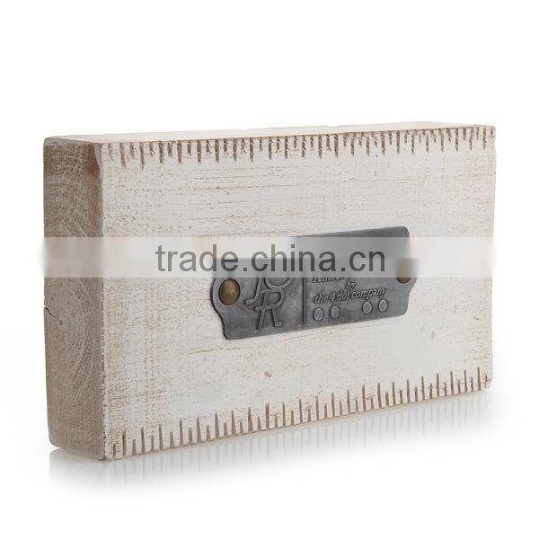 White wash finishing wood display / wooden display / wooden display stand