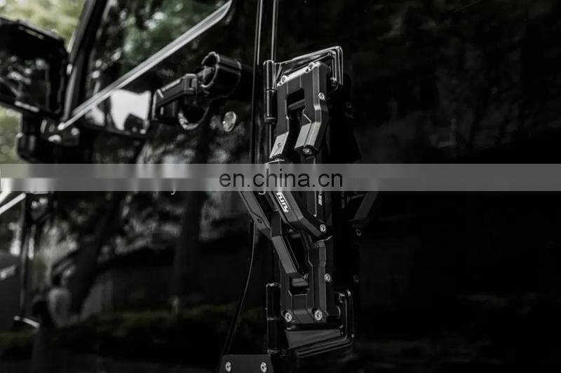 Maiker auto part Side ladder for Jeep wrangler JK JL stepladder 4x4 accessories