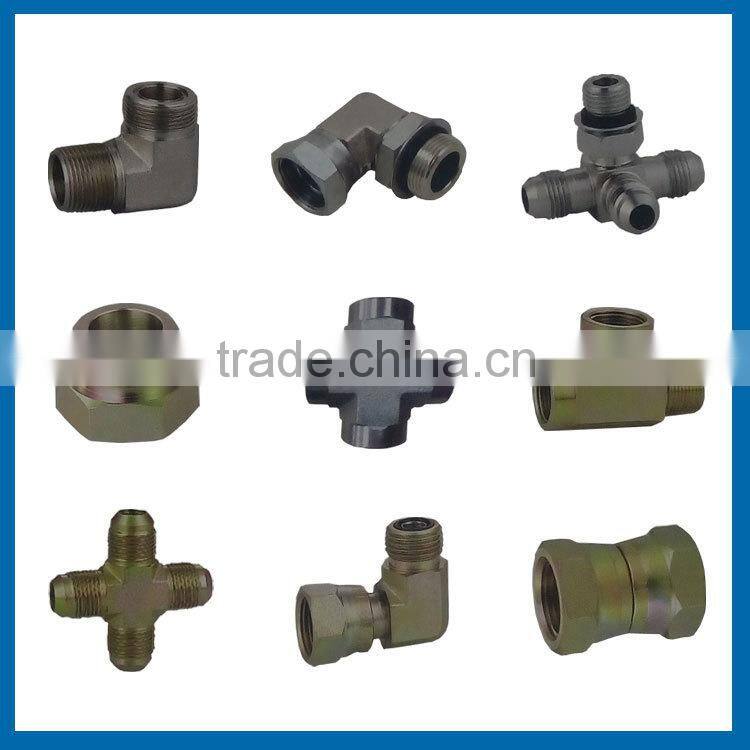 OEM SAE hydraulic brass hose fitting FS804-08-08-08
