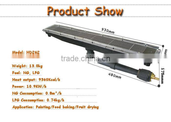 Auto Infrared Gas Car Paint Spray Booth Heater HD242