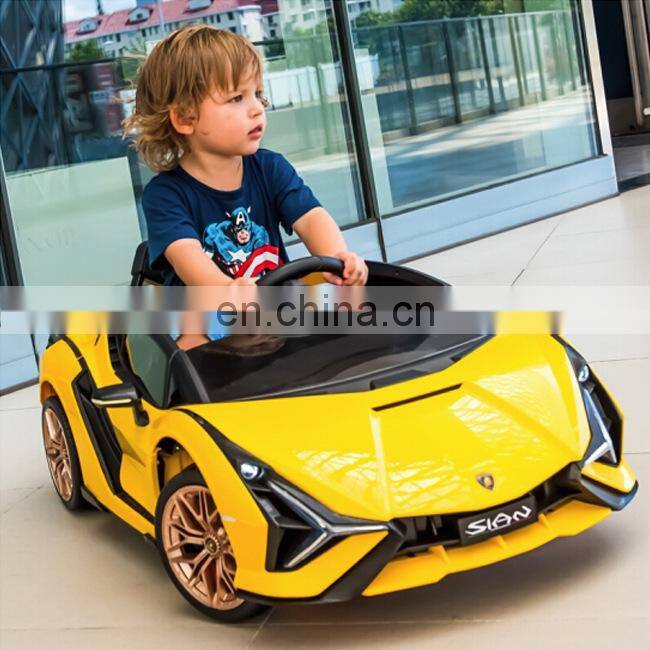 Children's remote control four-wheel electric car four-wheel drive toy sports car lithium battery
